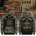 Personalized New York Giants Special Hunting Season 2026 Hoodie Giants Merch Football Fan Gear - Merchluma