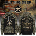 Personalized Tennessee Titans Special Hunting Season 2026 Hoodie Titans Merch Football Fan Gear - Merchluma