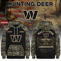 Personalized Washington Commanders Special Hunting Season 2026 Hoodie Commanders Merch Gifts - Merchluma