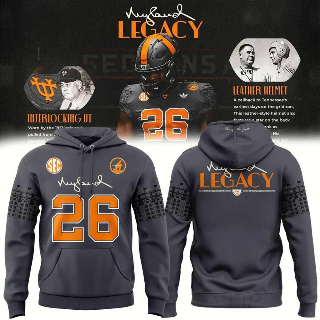 Tennessee Volunteers Legacy Game Hoodie Volunteers Merch Gift Ideas For Football Fans - Merchluma