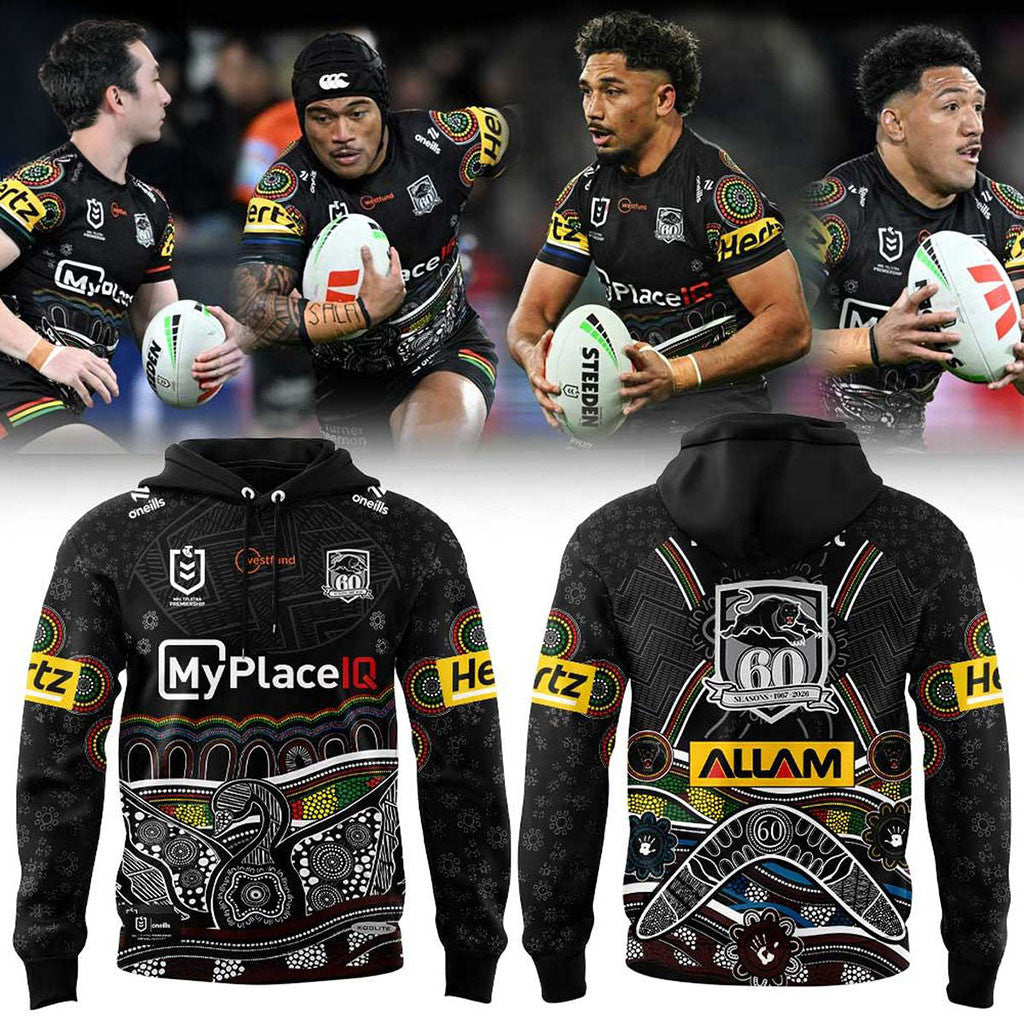 Penrith Panthers 2026 NRL Indigenous Round Hoodie Penrith Panthers Merch Gift For Rugby Fans - Merchluma