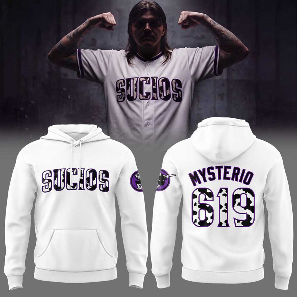 Dirty Dominik Mysterio King Of The Luchadores El Sucio De Los Sucios Hoodie 619 Mysterio Hoodie - Merchluma