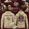 Texas A&M Aggies Merch 2026 Honor And Support Camo Hoodie Best Gift For Football Lovers - Merchluma