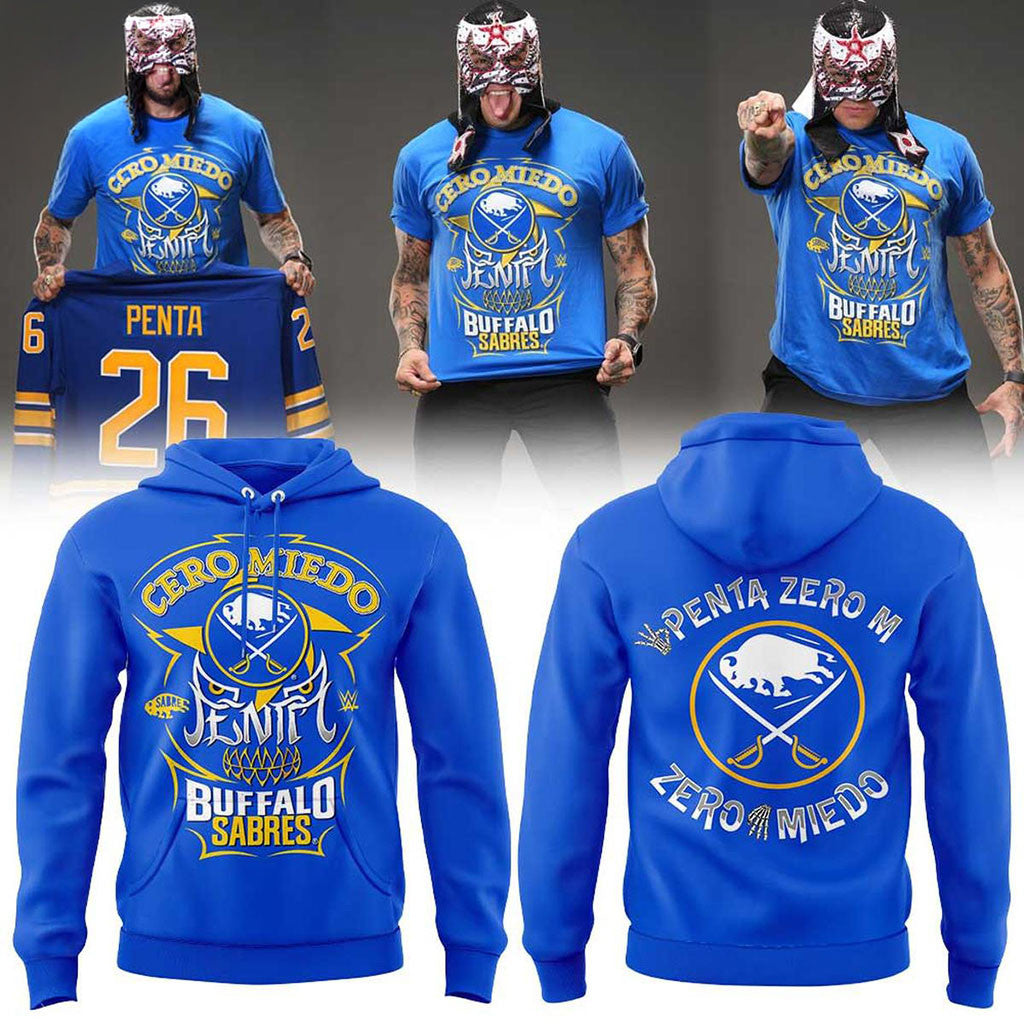 Buffalo Sabres X Penta Zero M 2026 Cero Miedo Hoodie Buffalo Sabres Merch Gift For Fans - Merchluma