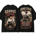 George Strait King of Country Shirt Some Kings Wear Crowns Cowboy Western George Strait Merch - Merchluma