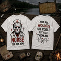 Friday the 13th Nurse I'll Fix You Horror 3D Shirt Friday the 13th Merch Halloween Outfits - Merchluma