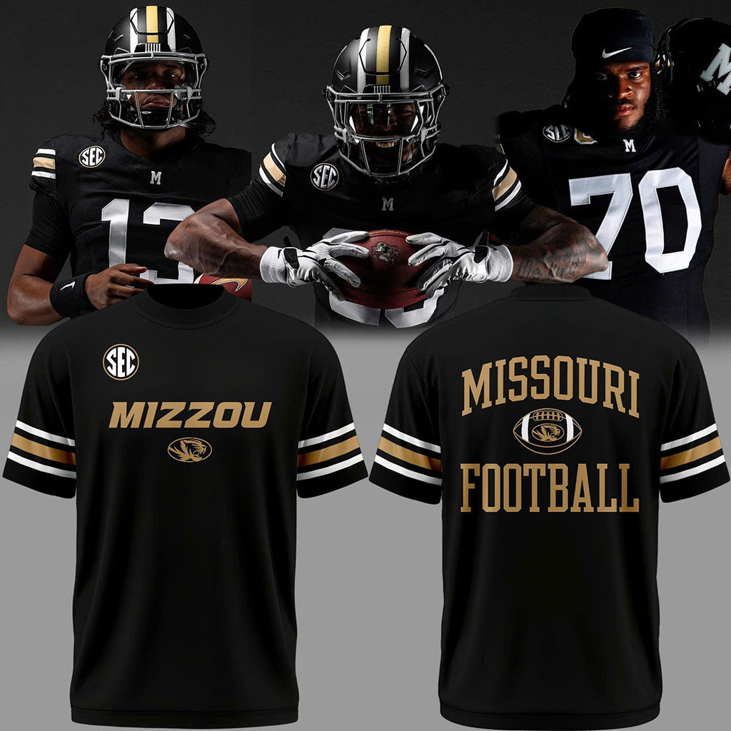 Mizzou Football 100th Anniversary Edition T-Shirt Missouri Tigers Merch Gift For Brothers - Merchluma