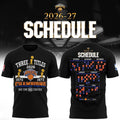 New York Knicks 2026 2027 Season Schedule T-Shirt NY Knicks Champions Merch Basketball Fan Gift - Merchluma