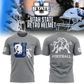 Utah State Aggies Retro Logo T-Shirt 2026 Utah State Aggies Merch Present For Football Fan - Merchluma