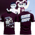 Toronto Tempo 2026 Mascots Dez And Dot T-Shirt Toronto Tempo Merch Gift For Basketball Fans - Merchluma