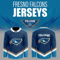 Fresno Falcons 2026 Four Eras Of Style One City One Team Hockey Jersey Fresno Falcons Merch - Merchluma