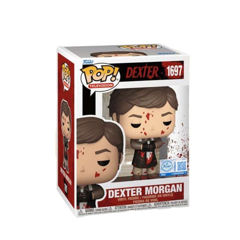 Dexter Morgan Funko Pop Bloody Splatter Dexter TV Show Pop Figure Dexter Merch Fan Gifts - Merchluma