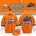 Knoxville Ice Bears X Peanuts Night 2026 Sweatshirt Knoxville Ice Bears Merch Hockey Fan Gifts - Merchluma