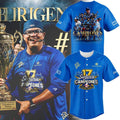 Cangrejeros De Santurce Merch 2026 Campeon de la LBPRC Locker Room Baseball Jersey Fan Gifts - Merchluma