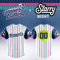 Personalized Kannapolis Cannon Ballers X Starry Night 2026 Baseball Jersey Ballers Merch Gifts - Merchluma