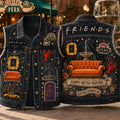 FRIENDS Always Better Together New York Memories Denim Vest FRIENDS Sitcom Merch Gifts - Merchluma