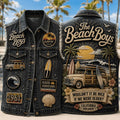 The Beach Boys Wouldn't It Be Nice If We Were Older Denim Vest The Beach Boys Merch Fan Gifts - Merchluma