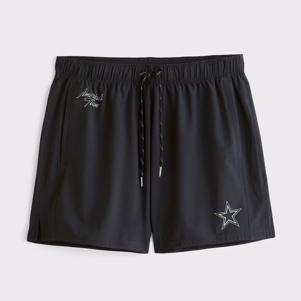 Dallas Cowboys America's Team Black Shorts Cowboys Merch Unique Gifts For Football Lovers - Merchluma