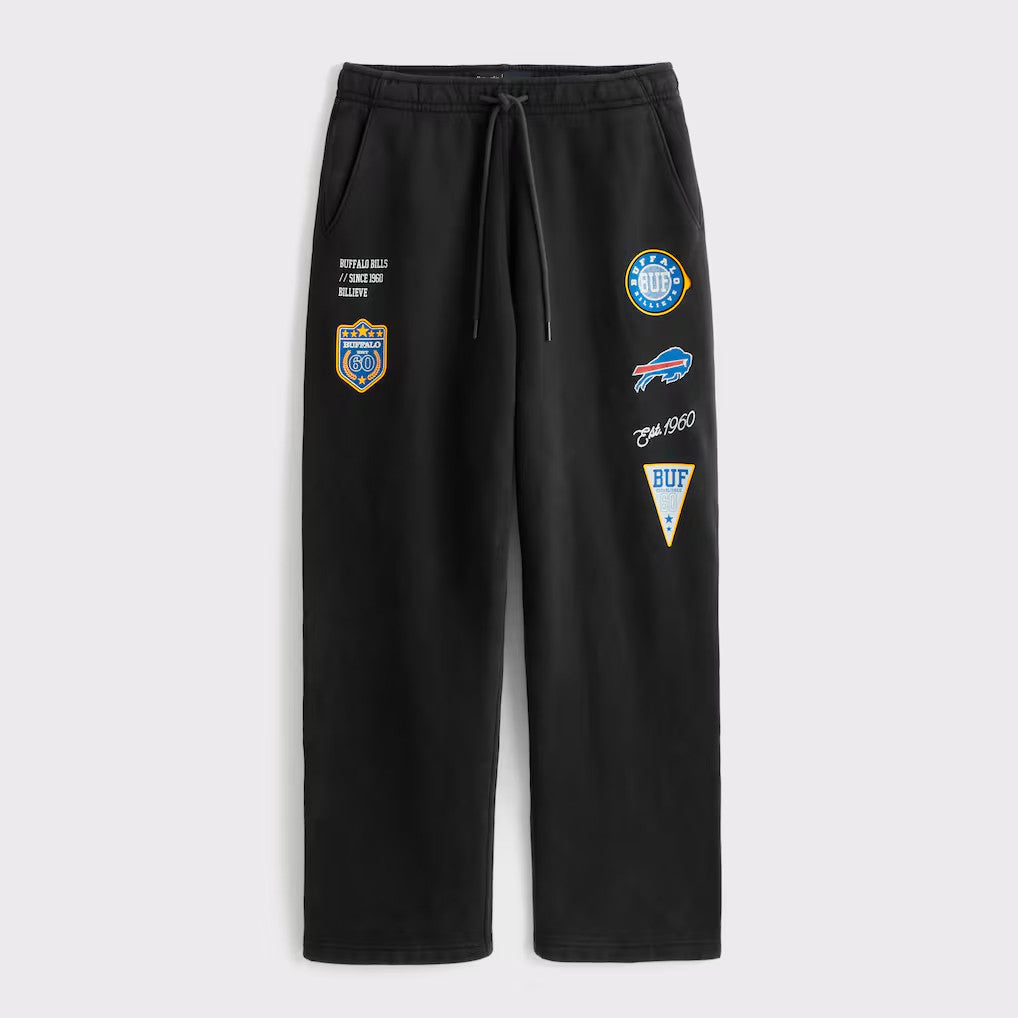 Buffalo Bills Since 1960 Black Sweatpants Bills Merch Gift Ideas For Football Lovers - Merchluma