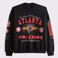 Atlanta Falcons Live Time Champions Black Sweatshirt Falcons Merch Presents For Football Fans - Merchluma