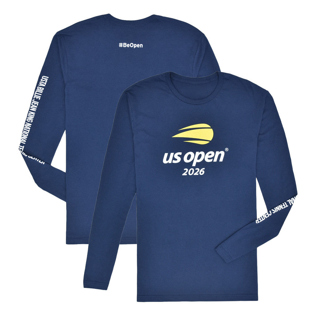 US Open Merch 2026 Logo Long Sleeve Shirt US Open Tennis Merch Birthday Ideas For Brothers - Merchluma