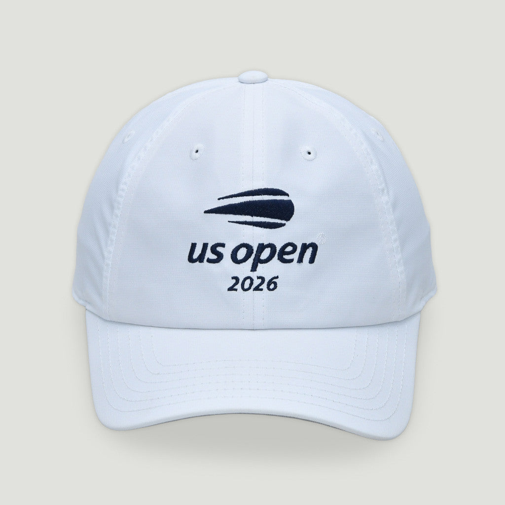 US Open Merch 2026 American Needle TKO Performance White Hat Embroidered US Open Tennis Merch - Merchluma