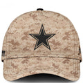 Dallas Cowboys Veterans Day 2026 Camo Hat Dallas Cowboys Merch Gift Ideas For Veteran Dad - Merchluma