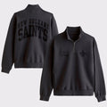 New Orleans Saints National Football League Half-Zip Sweatshirt Saints Merch Best Gift For Fans - Merchluma