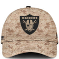 LV Raiders Veterans Day 2026 Camo Hat Raiders Merch Unique Gifts For Veterans - Merchluma
