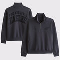Philadelphia Eagles Football Half-Zip Sweatshirt Fly Eagles Fly Merch Football Gifts For Game Day - Merchluma