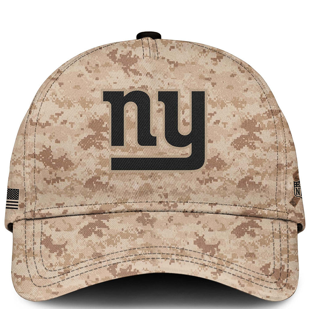 New York Giants Veterans Day 2026 Camouflage Hat NY Giants Merch Cool Gifts For Veterans - Merchluma