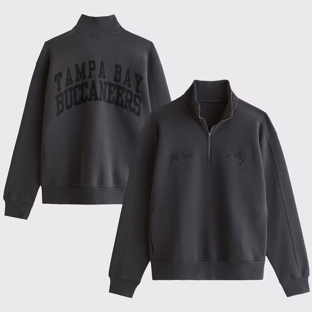 Tampa Bay Buccaneers Football Game Day Half-Zip Sweatshirt Go Bucs Merch Football Lovers Gifts - Merchluma