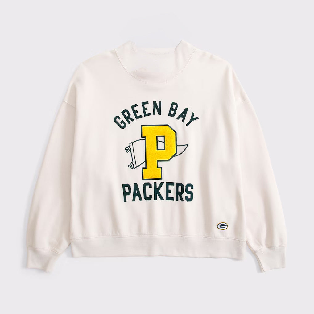 Green Bay Packers Football Sweatshirt Game Day Gear Packers Merchandise Football Fan Gifts - Merchluma