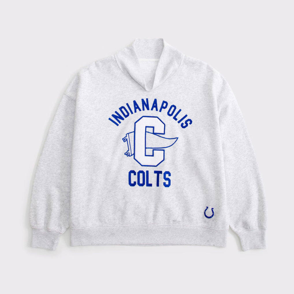 Indianapolis Colts Football Grey Sweatshirt I Heart Indianapolis Game Day Clothes Colts Merch - Merchluma