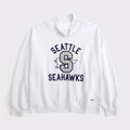 Seattle Seahawks Football 1976 Grey Sweatshirt Seahawks Merch Game Day Gifts For Fans - Merchluma