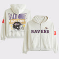 Baltimore Ravens Play Like A Raven Hoodie Baltimore Football Merch Fan Gift Ideas - Merchluma