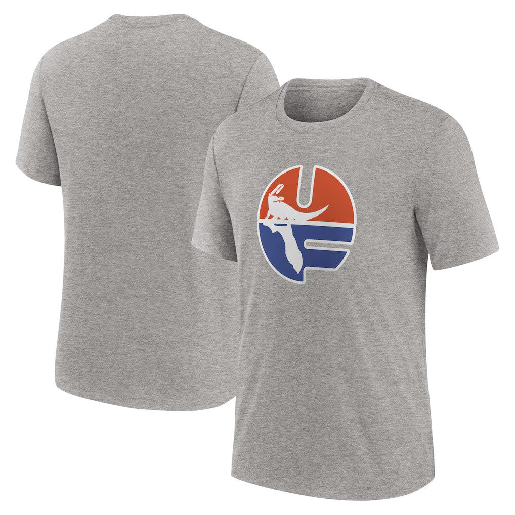 Florida Gators Merch 2026 Florida Gators Blitz Legacy T-Shirt Heather Gray Gifts For Fans - Merchluma