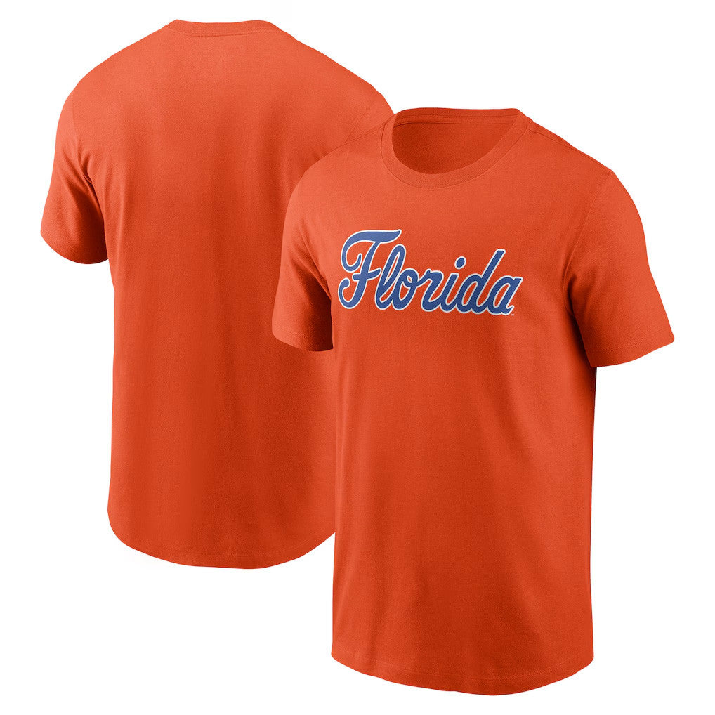 Florida Gators Merch 2026 Florida Gators Baseball Wordmark T-Shirt Orange Football Fan Gift Ideas - Merchluma