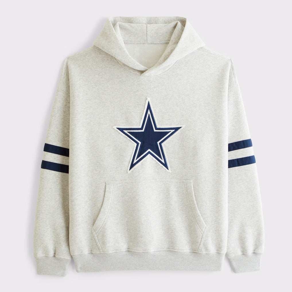 Dallas Cowboys Est 1960 America's Team Gray Hoodie Cowboys Merch Football Gifts For Men - Merchluma