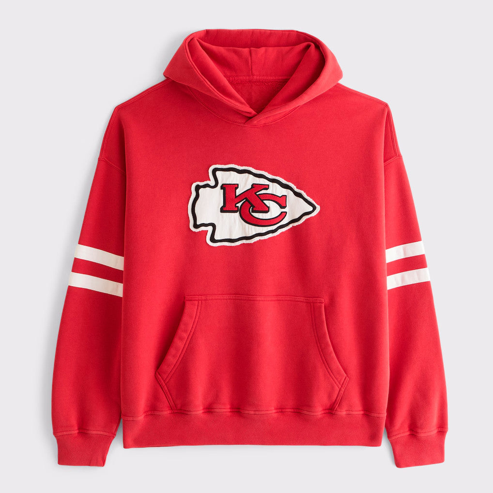 Kansas City Chiefs Football Red Hoodie Chiefs Merch Presents For Football Lovers - Merchluma