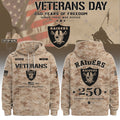 Personalized LV Raiders Veterans Day 2026 Hoodie Raiders Merch Veteran Appreciation Gifts - Merchluma