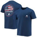 Florida Gators Merch 2026 Florida Gators Campus Americana T-Shirt Navy Football Fan Gear - Merchluma