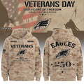 Personalized Philadelphia Eagles Veterans Day 2026 Hoodie Philadelphia Eagles Merch Fan Gifts - Merchluma