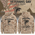 Personalized Atlanta Falcons Veterans Day 2026 Hoodie Atlanta Falcons Merch Gift For Fans - Merchluma