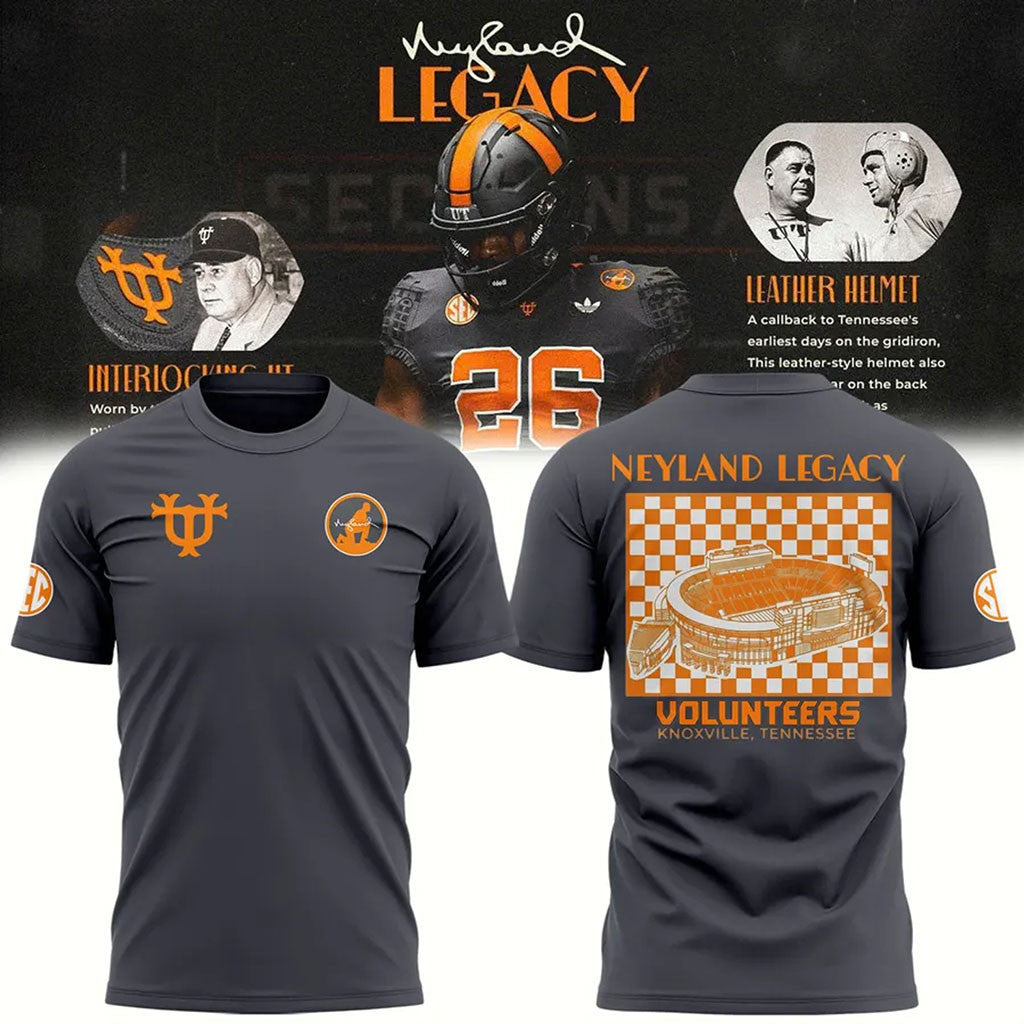 Tennessee Volunteers Legacy Game Graphic Shirt Volunteers Merch Presents For Football Lovers - Merchluma