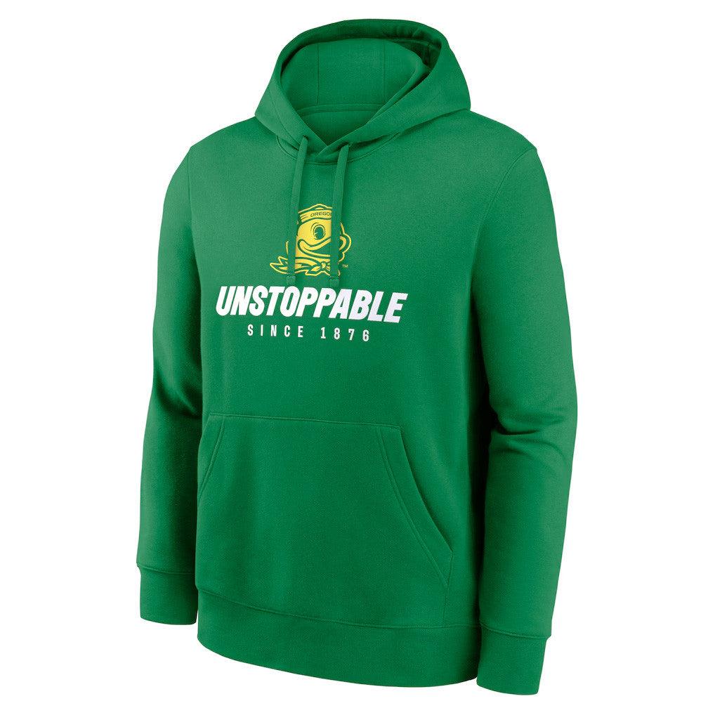 Oregon Ducks Merch 2026 Green Oregon Ducks Unstoppable Club Hoodie Presents For Football Fans - Merchluma