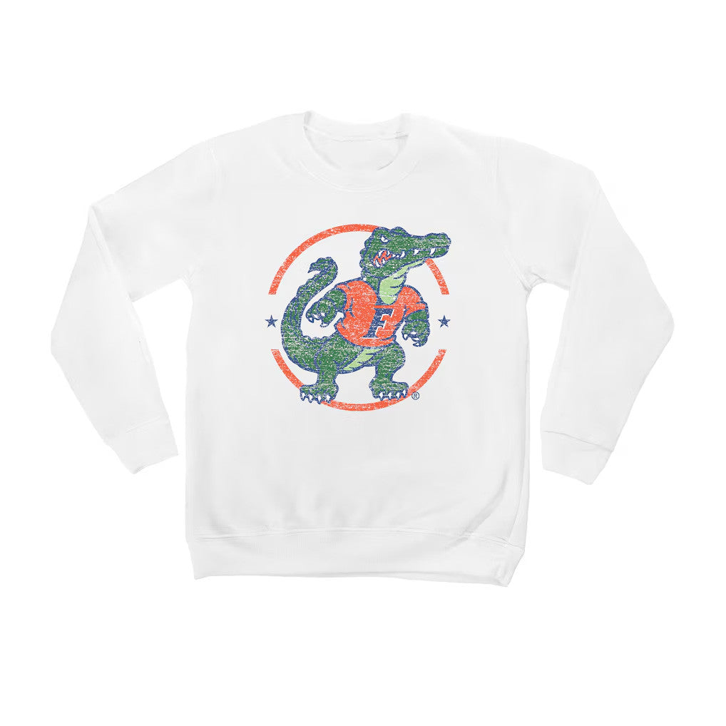 Florida Gators Merch 2026 Florida Gators White Sweatshirt Gifts For Football Fan - Merchluma