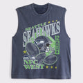 Seattle Seahawks 12 North Muscle Tank Seahawks Merch Football Lovers Game Day Clothing Gifts - Merchluma