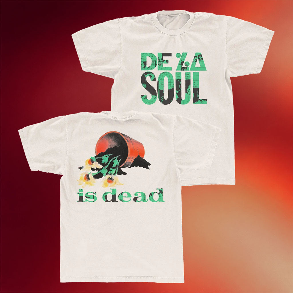 De La Soul Merch 2026 Flower Pot T-Shirt De La Soul Is Dead Shirt Gift For Hip Hop Lovers - Merchluma