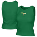 Oregon Ducks Merch 2026 Women's 47 Green Oregon Ducks Rib Tank Top Gifts For Football Fan - Merchluma